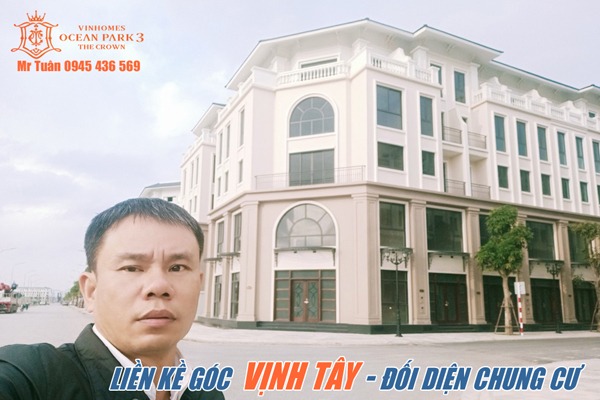 VỊNH TÂY 61 (VT-61) | LIỀN KỀ GÓC (2 MẶT ĐƯỜNG, ĐỐI DIỆN CHUNG CƯ)